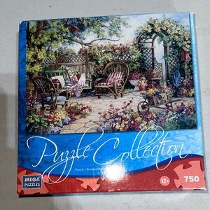 “Grandmother’s Flower Garden” 750 Jigsaw Puzzle Collection